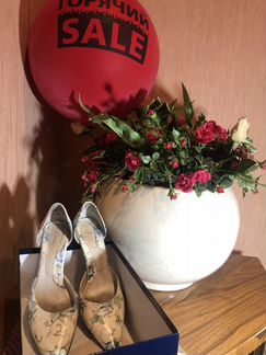 Летние туфельки нежные изящные