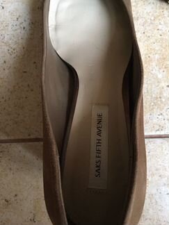 Туфли и босоножки замшевые, 38р США Италия