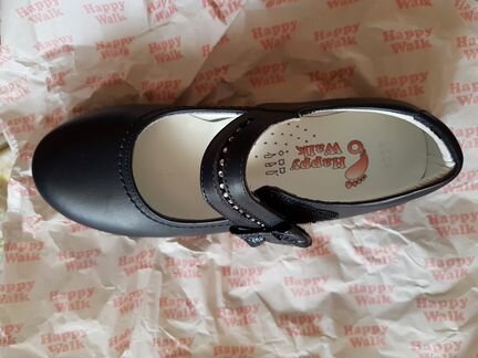 Туфли новые Happy Walk. Кожаные