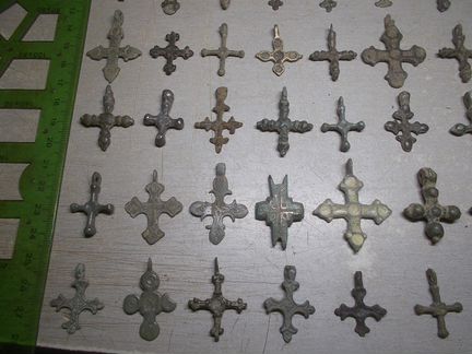 Кресты Крестики Домонгол 11-13 век Оригинал