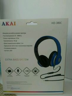 Наушники akai HD-380C