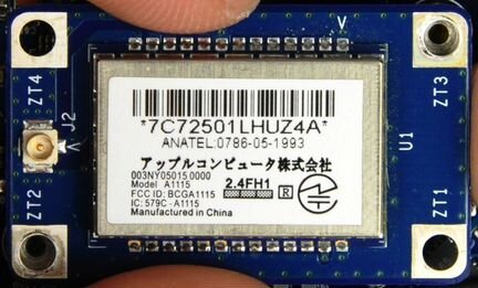 Плата Bluetooth Card модель А1115