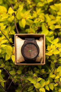 Деревянные наручные часы ручной работы