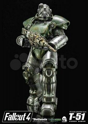 Fallout 4 T 51 Power Armor 1 6 By Threezero Kupit V Moskve Hobbi I Otdyh Avito