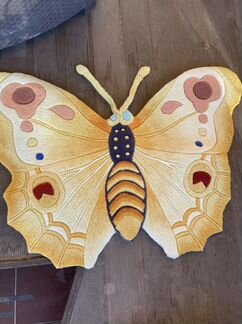 Прикроватный коврик бабочка
