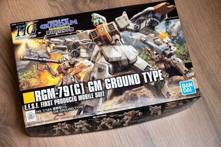 Gundam HG RGM-79G GM Ground Type 1/144 от Bandai