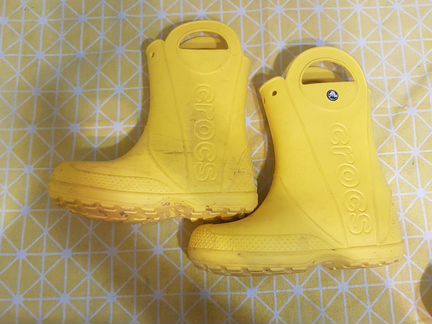 Резиновые сапоги crocs
