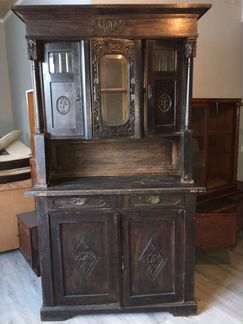 Буфет старинный резной