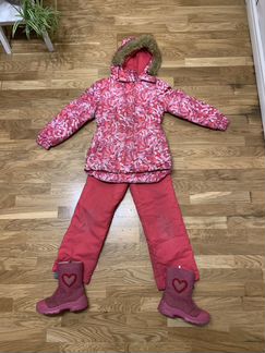 Зимний комплект для девочки Хуппа
