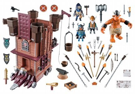 Playmobil 9340 Мобильная крепость гномов Рыцари