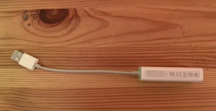 Адаптер Apple USB на Ethernet (оригинал)