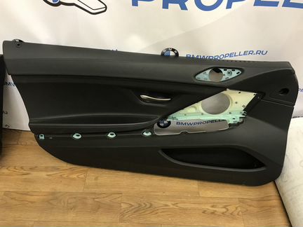 Дверные карты BMW F13 F12 кожа наппа