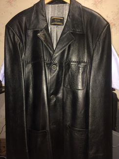 Продам кожаный пиджак куртка antonio новый
