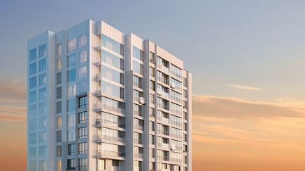 2-к квартира, 67 м², 2/21 эт.