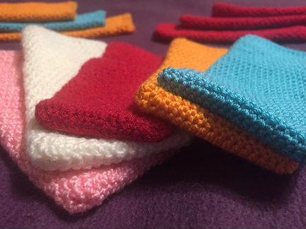 Чехол на телефон вязанный стрейч