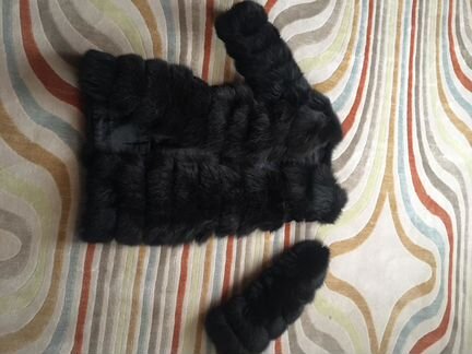 Шуба трансформер песец