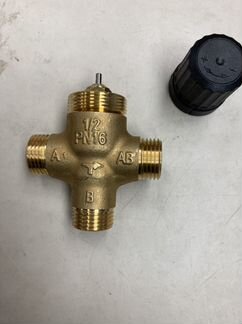 Danfoss VZL 3 Ду 15 мм, Kvs 0,63 м3/ч. трёхходовой