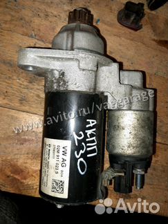 Volkswagen polo sedan 5 rapid стартер cfna 1.6