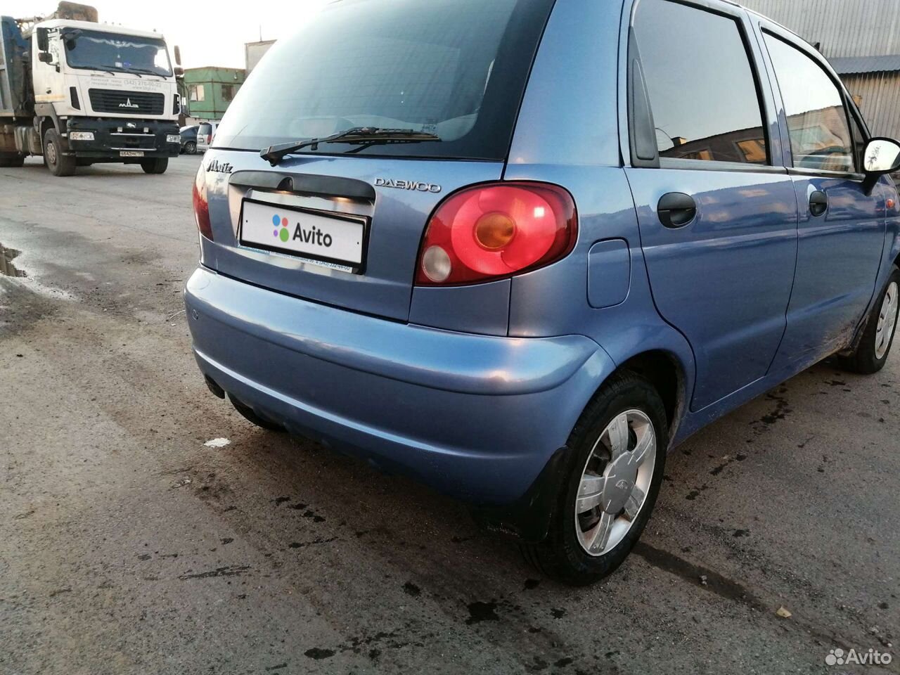 Daewoo Matiz 2007 РіРѕР»СѓР±РѕР№