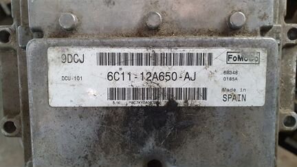 Блок управления двигателем 6C11-12A650-AJ