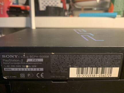 Sony Playstation 2 scph-50008 PAL