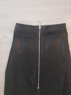 Юбка из эко-кожи