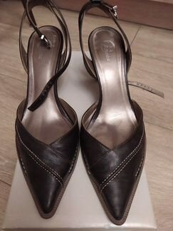 Итальянские туфли bata 38 кожа