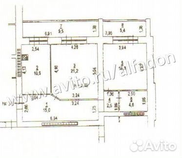 2-к квартира, 80 м², 8/10 эт.
