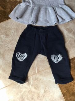 Свитер и штаны на девочку размер 80