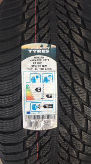 Шины Nokian R3 SUV 315/35R21 и 285/40R21 на Porsch