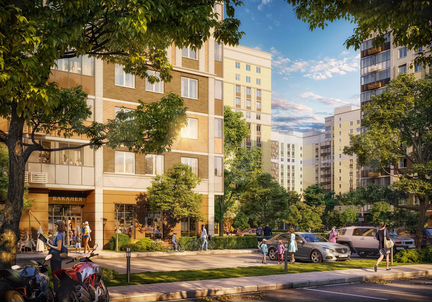 1-к квартира, 38.5 м², 10/14 эт.