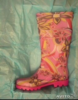 Резиновые сапоги Pucci размер 40