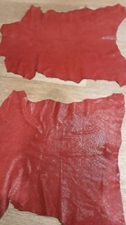 Шкура козы окрашенная