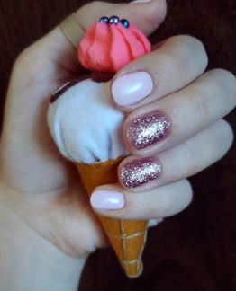 Маникюр с покрытием гель лаком