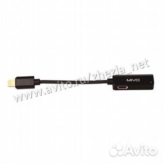 Адаптер-переходник Mivo L2 lightning-3.5m-Type-C