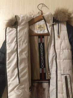 Тёплое пальто для девочки