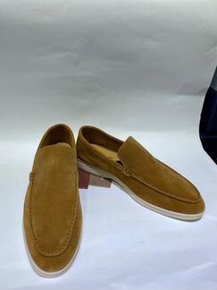 Лоферы Loro Piana Summer Walk коричневые