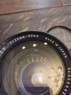 Super Varexon Zoomex 38-80mm f/3.5 nikon