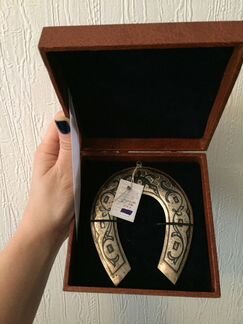 Подкова серебро новая