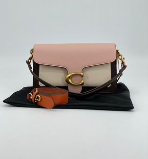 Женская сумка Coach мессенджер цветная кожа новая