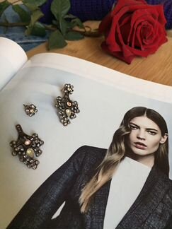 Серьги винтаж