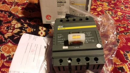 Автоматический выключатель IEK BA88-33 63a