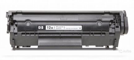 Картридж б/у оригинальный HP Laser Jet Q2612A