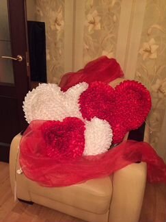 Украшение на автомобиль (сердечки)