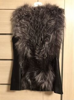 Жилетка из чернобурки