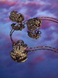 Серьги и подвеска