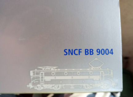 Железная дорога редкая модель Roco Sncf BB 9004