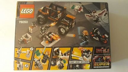 Lego marvel Super Heroes 76050 Опасное ограбление