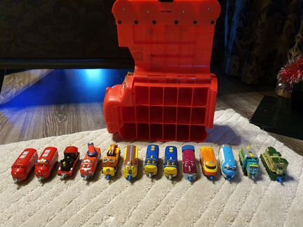 Чаггинтон (паровозики, ж/д, кейс для хранения)