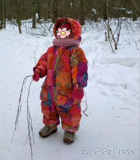 Комбинезон зимний Deux par Deux